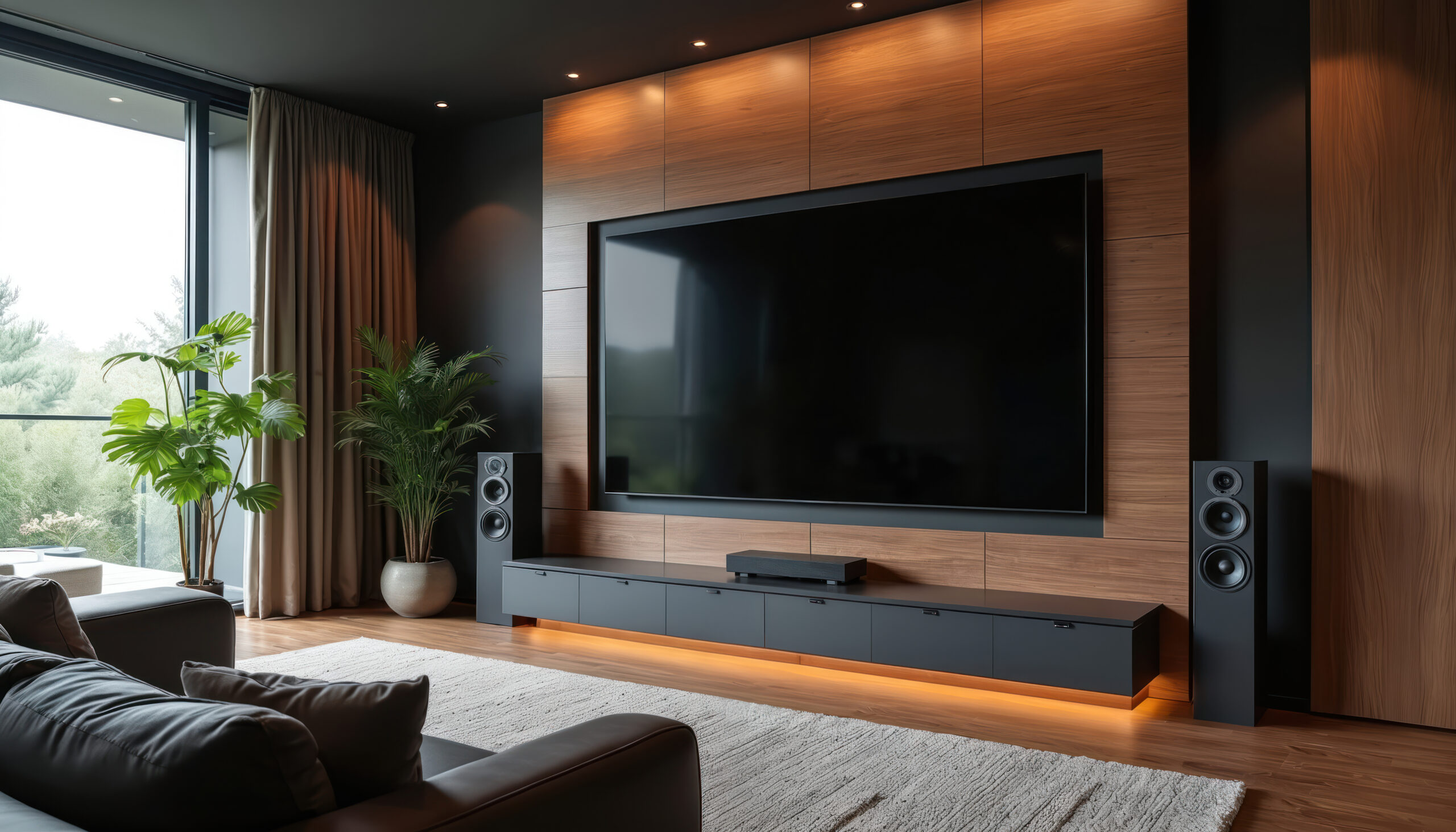 come costruire una parete tv